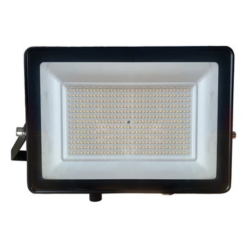 Εικόνα της Προβολέας CCT LED, 100-240V, 3000K/18.000lm, 4500K/20.000lm ή 6500K/18.000lm, 200W, 120°, CRI>80, IP65, 37x26x4cm, μαύρος