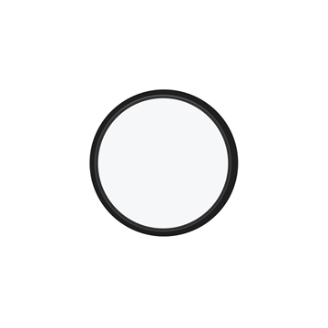 Εικόνα της Panel οροφής CCT LED, πολύ λεπτό 2.5cm, 3000K, 4000K or 6000K, 18W, 1.800lm, CRI>80, 120°, IP40, o23x2.5cm, μαύρο