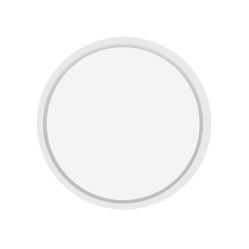 Εικόνα της Panel οροφής CCT LED, πολύ λεπτό 2.5cm, 3000K, 4000K or 6000K, 30W, 3.000lm, CRI>80, 120°, IP40, o40x2.5cm, λευκό