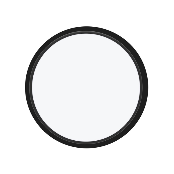 Εικόνα από Panel οροφής CCT LED, πολύ λεπτό 2.5cm, 3000K, 4000K or 6000K, 30W, 3.000lm, CRI>80, 120°, IP40, o40x2.5cm, μαύρο