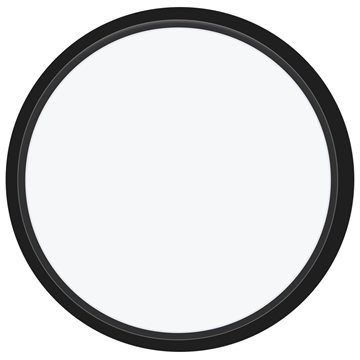 Εικόνα της Panel οροφής CCT LED, πολύ λεπτό 2.5cm, 3000K, 4000K or 6000K, 42W, 4.200lm, CRI>80, 120°, IP40, o60x2.5cm, μαύρο