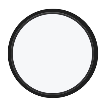 Εικόνα της Panel οροφής CCT LED, πολύ λεπτό 2.5cm, 3000K, 4000K or 6000K, 36W, 3.600lm, CRI>80, 120°, IP40, o50x2.5cm, μαύρο