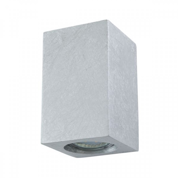 Εικόνα από Γύψινο Σποτ Οροφής GU10 Ασημί Spotlight 5973