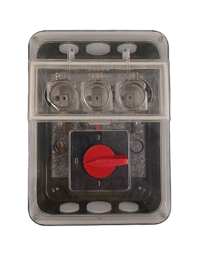 Εικόνα της Ασφαλειοδιακόπτης Έκκεντρου Εξωτερικός 0-1 3x40Α Pilux