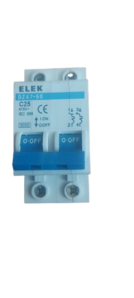 Εικόνα από Αυτόματη ασφάλεια διπολικη 25Α ELEK