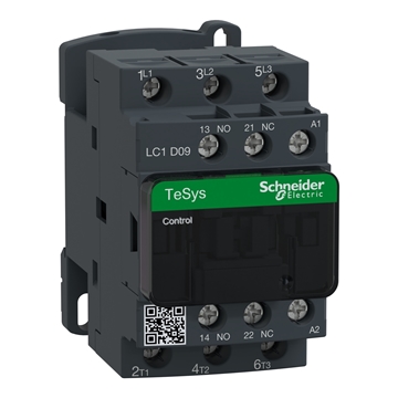 Εικόνα της TeSys D - ρελέ ισχύος 3P 38A AC-3 <lt/>= 440V - 1NO+1NC - πηνίο 230V 50Hz